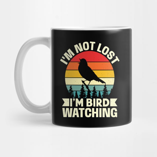 Cool Bird Watching Design For Men Women Bird Watcher Birder by RiseInspired